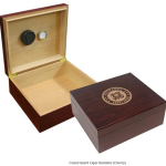 US Coast Guard Humidor (Cherry)