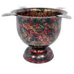 Stinky Cigar Tall Ashtray Antique Gold Black