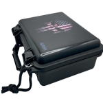 Gurkha Punisher - Skull - 15 Cigar Travel Humidor - Black