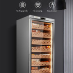 Raching Stainless Steel Series CT48A Humidor