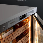 Raching Stainless Steel Series CT48A Humidor